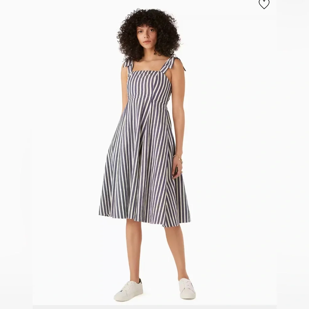 Size 14 Kate Spade Midi Dress 100% Cotton - Picture 3 of 3